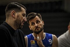 Basketball, ABL 2018/19, Grunddurchgang 36.Runde, UBSC Graz, Oberwart Gunners, Hannes Ochsenhofer (9)Horst Leitner (Coach)