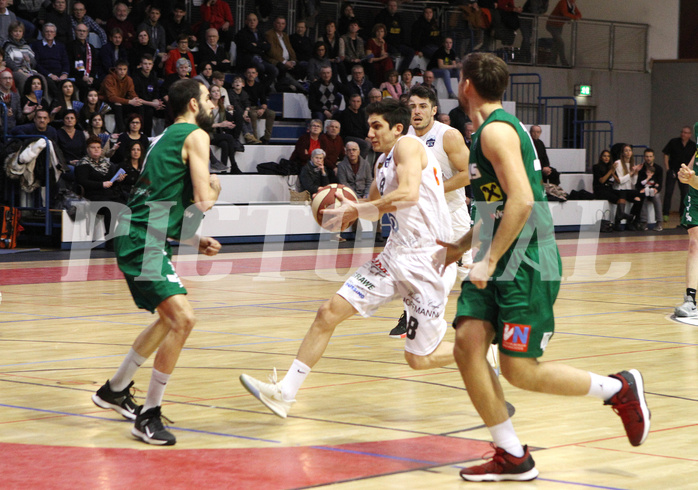 Basketball 2.Bundesliga 2019/20 Grunddurchgang 19.Runde  Güssing/Jennersdorff Blackbirds vs Dornbirn Lions