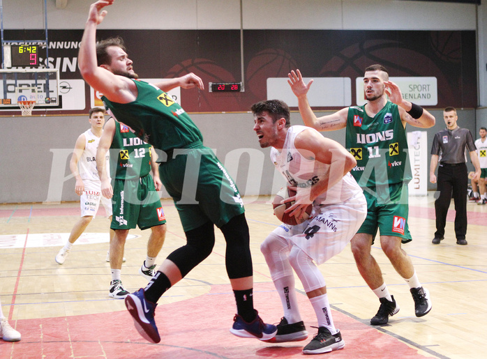 Basketball 2.Bundesliga 2019/20 Grunddurchgang 19.Runde  Güssing/Jennersdorff Blackbirds vs Dornbirn Lions