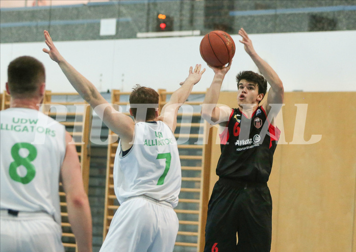 Basketball Zweite Liga 2021/22, Grunddurchgang 7.Runde Union Deutsch Wagram Aligators vs. Mistelbach Mustangs


