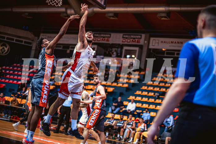 Basketball, Win2Day Superliga 2022/23, 2. Platzierungsrunde, BC Vienna, Klosterneuburg Dukes, Jozo Rados (3)