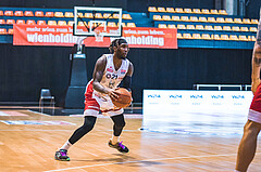 Basketball, Win2Day Superliga 2022/23, 2. Platzierungsrunde, BC Vienna, Klosterneuburg Dukes, Jahenns Manigat (21)