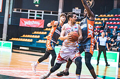 Basketball, Win2Day Superliga 2022/23, 2. Platzierungsrunde, BC Vienna, Klosterneuburg Dukes, Bogic Vujosevic (5)
