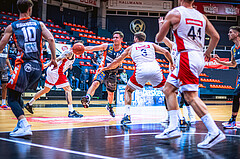 Basketball, Win2Day Superliga 2022/23, 2. Platzierungsrunde, BC Vienna, Klosterneuburg Dukes, Valentin Bauer (14)
