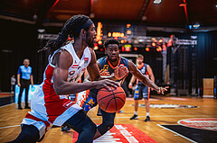 Basketball, Win2Day Superliga 2022/23, 2. Platzierungsrunde, BC Vienna, Klosterneuburg Dukes, Carlos Novas Mateo (2)
