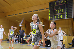Basketball Damen Superliga 2023/24, Grunddurchgang .Runde Basket Flames vs. Duchess Klosterneuburg


