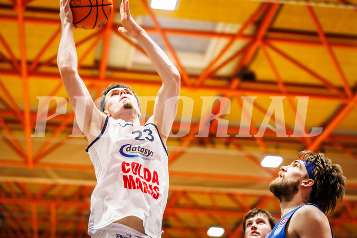 Basketball, win2day Basketball Superliga 2024/25, Grunddurchgang Runde 5, BBC Nord Dragonz, SKN St. Pölten, Dogus Demirel (23)
