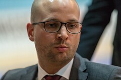 Basketball, ABL 2017/18, Grunddurchgang 21.Runde, Oberwart Gunners, WBC Wels, Sebastian Waser (Headcoach)