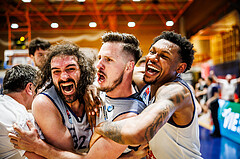 Basketball, Win2Day Superliga 2024/25, Playoffs Viertelfinale Spiel 4, BBC Nord Dragonz, Flyers Wels, Emilio Banic (31)