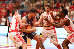 Basketball Superliga 2024/25, Playoffs, Viertelfinale Spiel 4 Traiskirchen Lions vs. Klosterneuburg Dukes


