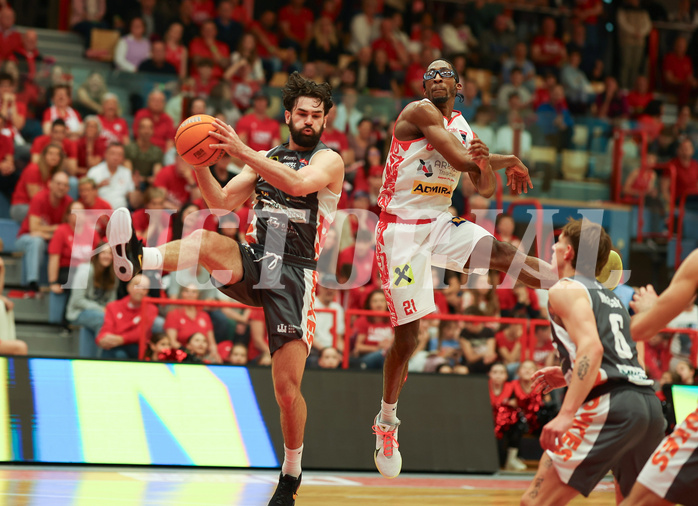 Basketball Superliga 2024/25, Playoffs, Viertelfinale Spiel 4 Traiskirchen Lions vs. Klosterneuburg Dukes


