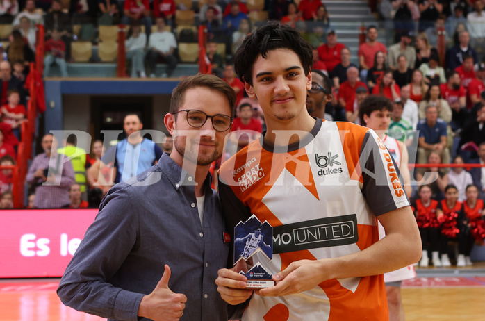 Basketball Superliga 2024/25, Playoffs, Viertelfinale Spiel 4 Traiskirchen Lions vs. Klosterneuburg Dukes


