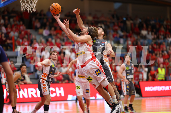 Basketball Superliga 2024/25, Playoffs, Viertelfinale Spiel 4 Traiskirchen Lions vs. Klosterneuburg Dukes


