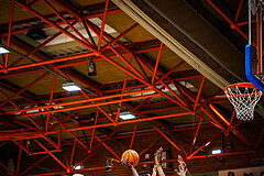 Basketball, Win2Day Superliga 2024/25, Playoffs Viertelfinale Spiel 4, BBC Nord Dragonz, Flyers Wels, Austen Awosika (10)