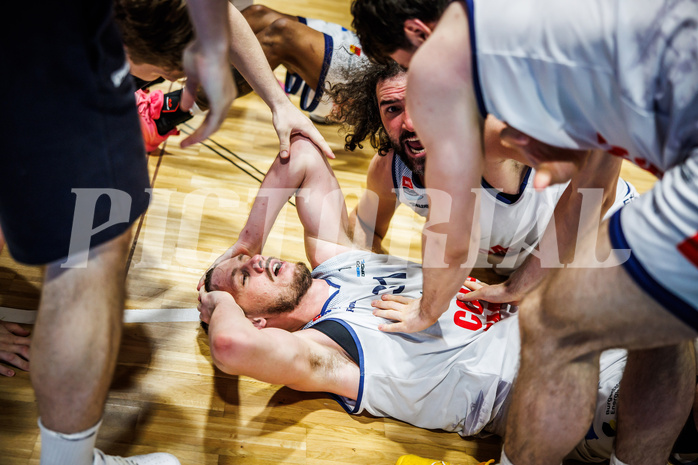 Basketball, Win2Day Superliga 2024/25, Playoffs Viertelfinale Spiel 4, BBC Nord Dragonz, Flyers Wels, Emilio Banic (31)