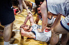 Basketball, Win2Day Superliga 2024/25, Playoffs Viertelfinale Spiel 4, BBC Nord Dragonz, Flyers Wels, Emilio Banic (31)