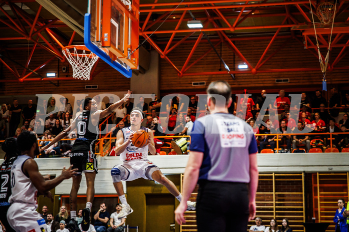 Basketball, Win2Day Superliga 2024/25, Playoffs Viertelfinale Spiel 4, BBC Nord Dragonz, Flyers Wels, Lukas Hahn (25)