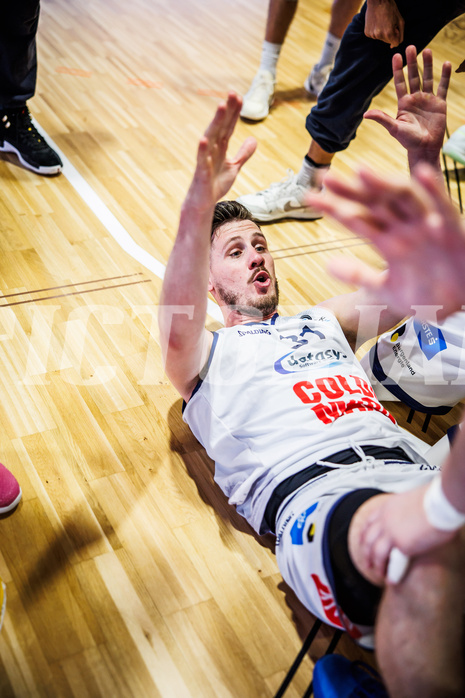 Basketball, Win2Day Superliga 2024/25, Playoffs Viertelfinale Spiel 4, BBC Nord Dragonz, Flyers Wels, Emilio Banic (31)