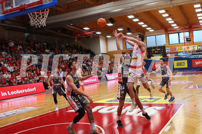 Basketball Superliga 2024/25, Playoffs, Viertelfinale Spiel 4 Traiskirchen Lions vs. Klosterneuburg Dukes


