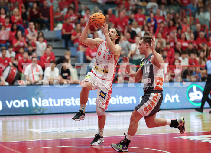 Basketball Superliga 2024/25, Playoffs, Viertelfinale Spiel 4 Traiskirchen Lions vs. Klosterneuburg Dukes


