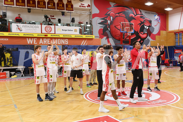 Basketball Superliga 2024/25, Playoffs, Viertelfinale Spiel 4 Traiskirchen Lions vs. Klosterneuburg Dukes


