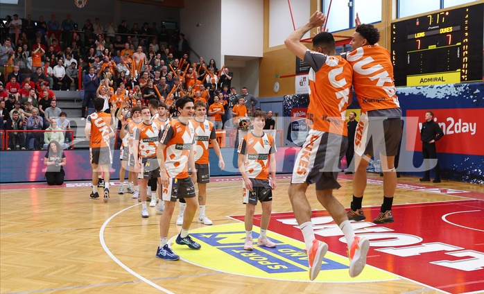 Basketball Superliga 2024/25, Playoffs, Viertelfinale Spiel 4 Traiskirchen Lions vs. Klosterneuburg Dukes


