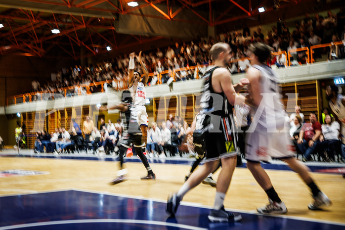 Basketball, Win2Day Superliga 2024/25, Playoffs Viertelfinale Spiel 4, BBC Nord Dragonz, Flyers Wels, Rayshawn Mart (3)