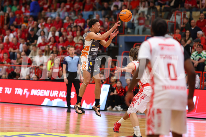 Basketball Superliga 2024/25, Playoffs, Viertelfinale Spiel 4 Traiskirchen Lions vs. Klosterneuburg Dukes


