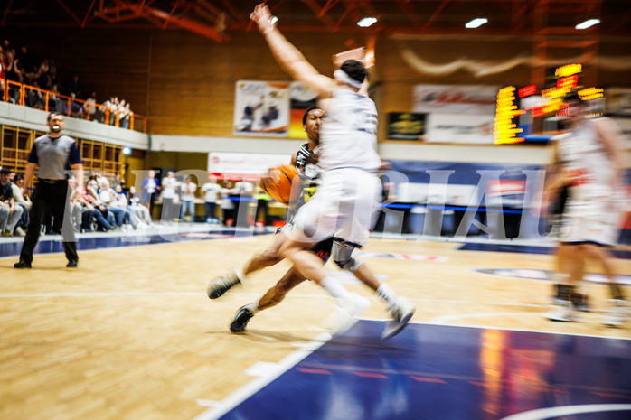 Basketball, Win2Day Superliga 2024/25, Playoffs Viertelfinale Spiel 4, BBC Nord Dragonz, Flyers Wels, Marcus Azor (0)