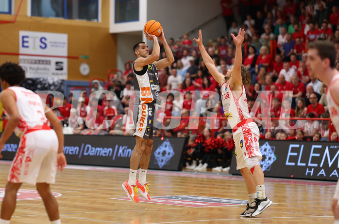 Basketball Superliga 2024/25, Playoffs, Viertelfinale Spiel 4 Traiskirchen Lions vs. Klosterneuburg Dukes


