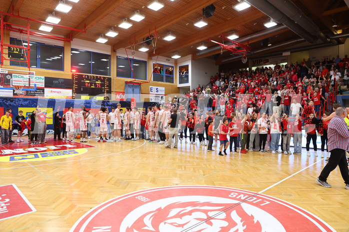 Basketball Superliga 2024/25, Playoffs, Viertelfinale Spiel 4 Traiskirchen Lions vs. Klosterneuburg Dukes


