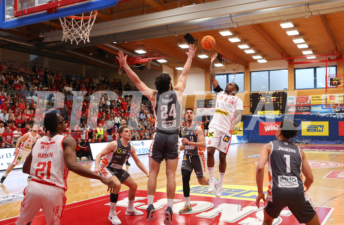 Basketball Superliga 2024/25, Playoffs, Viertelfinale Spiel 4 Traiskirchen Lions vs. Klosterneuburg Dukes


