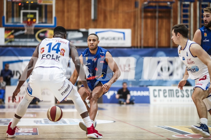 Basketball, ABL 2018/19, Grunddurchgang 7.Runde, Oberwart Gunners, Kapfenberg Bulls, Elijah Wilson (4)