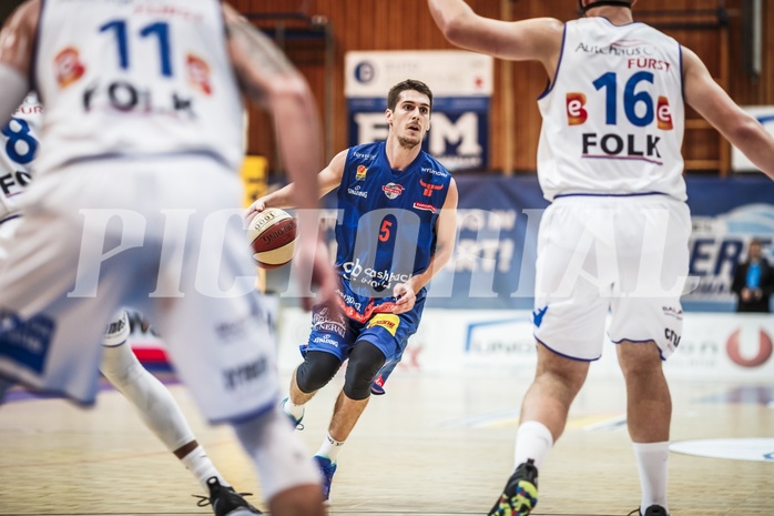 Basketball, ABL 2018/19, Grunddurchgang 7.Runde, Oberwart Gunners, Kapfenberg Bulls, Bogic Vujosevic (5)
