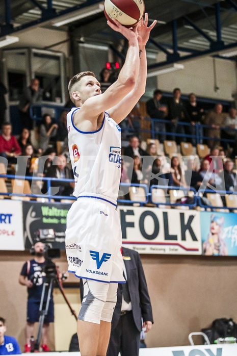 Basketball, ABL 2018/19, Grunddurchgang 7.Runde, Oberwart Gunners, Kapfenberg Bulls, Andrius Mikutis (5)