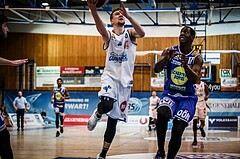 Basketball, ABL 2018/19, Playoff HF Spiel 1, Oberwart Gunners, Gmunden Swans, Georg Wolf (10)