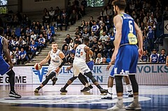 Basketball, ABL 2018/19, Playoff HF Spiel 1, Oberwart Gunners, Gmunden Swans, Hayden Thomas Lescault (11)