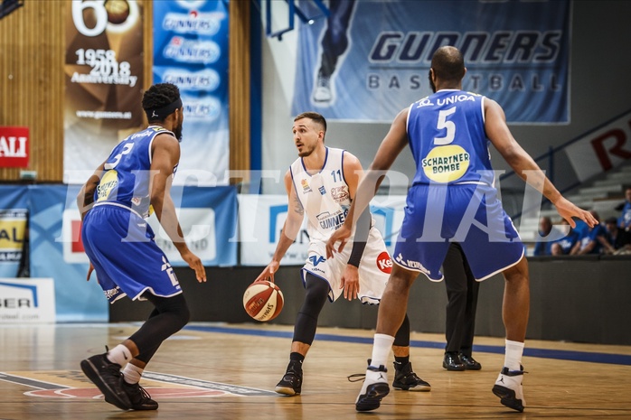 Basketball, ABL 2018/19, Playoff HF Spiel 1, Oberwart Gunners, Gmunden Swans, Hayden Thomas Lescault (11)