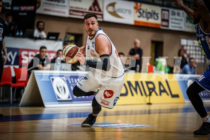 Basketball, ABL 2018/19, Playoff HF Spiel 1, Oberwart Gunners, Gmunden Swans, Hayden Thomas Lescault (11)