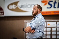 Basketball, ABL 2018/19, Playoff HF Spiel 1, Oberwart Gunners, Gmunden Swans, Bernd Wimmer (Head Coach)