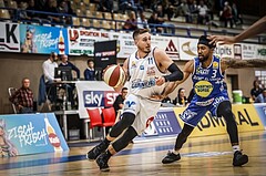 Basketball, ABL 2018/19, Playoff HF Spiel 1, Oberwart Gunners, Gmunden Swans, Hayden Thomas Lescault (11)