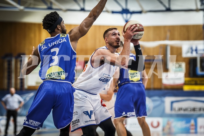 Basketball, ABL 2018/19, Playoff HF Spiel 1, Oberwart Gunners, Gmunden Swans, Hayden Thomas Lescault (11)