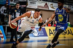 Basketball, ABL 2018/19, Playoff HF Spiel 1, Oberwart Gunners, Gmunden Swans, Hayden Thomas Lescault (11)