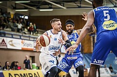 Basketball, ABL 2018/19, Playoff HF Spiel 1, Oberwart Gunners, Gmunden Swans, Hayden Thomas Lescault (11)