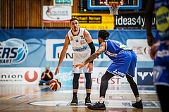 Basketball, ABL 2018/19, Playoff HF Spiel 1, Oberwart Gunners, Gmunden Swans, Hayden Thomas Lescault (11)