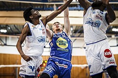 Basketball, ABL 2018/19, Playoff HF Spiel 1, Oberwart Gunners, Gmunden Swans, Matthias Linortner (12)