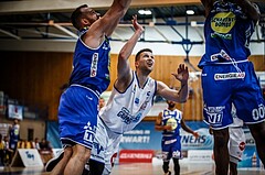 Basketball, ABL 2018/19, Playoff HF Spiel 1, Oberwart Gunners, Gmunden Swans, Andrius Mikutis (5)