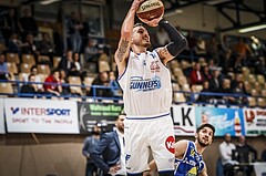 Basketball, ABL 2018/19, Playoff HF Spiel 1, Oberwart Gunners, Gmunden Swans, Hayden Thomas Lescault (11)