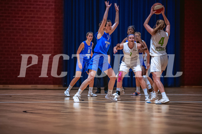 Basketball Basketball Damen Superliga 2021/22, Damen CUP Semifinale Basket Flames vs. Vienna D.C. Timberwolves
