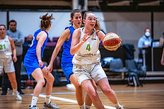 Basketball Basketball Damen Superliga 2021/22, Damen CUP Semifinale Basket Flames vs. Vienna D.C. Timberwolves
